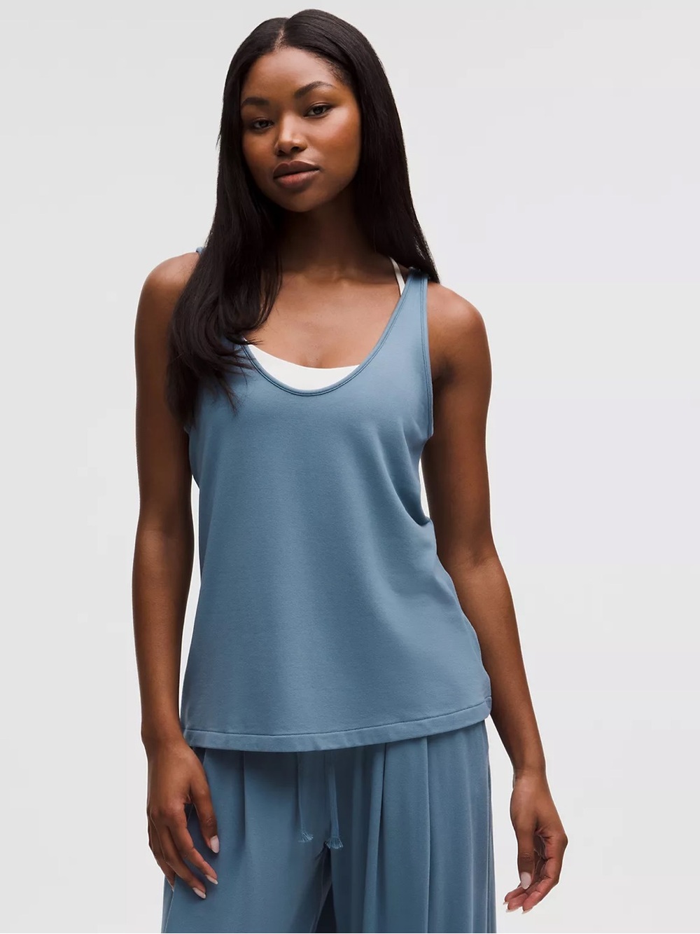 Lululemon Slate Blue Scoop Neck Tank (NWT)